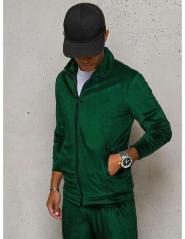 Férfi pulóver SYD zöld