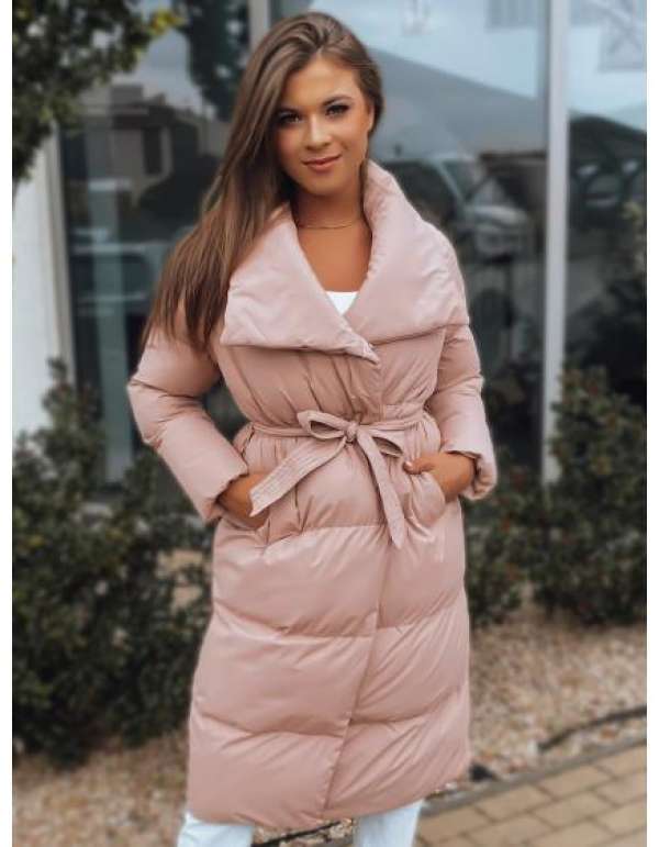 Női kabát FAVI rózsaszín