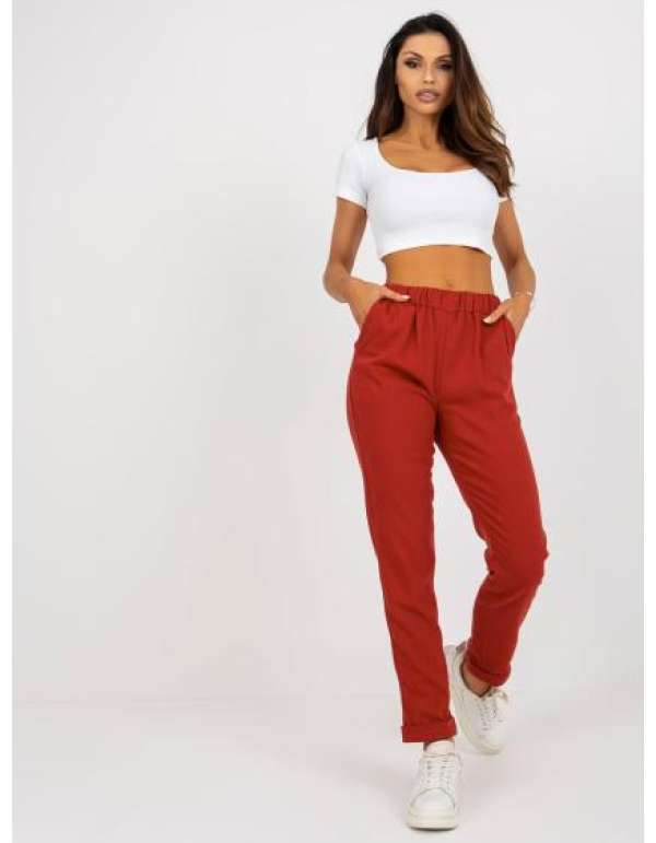 Női AURORA nadrág sötét narancssárga