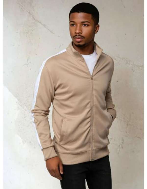 Férfi pulóver F52 khaki