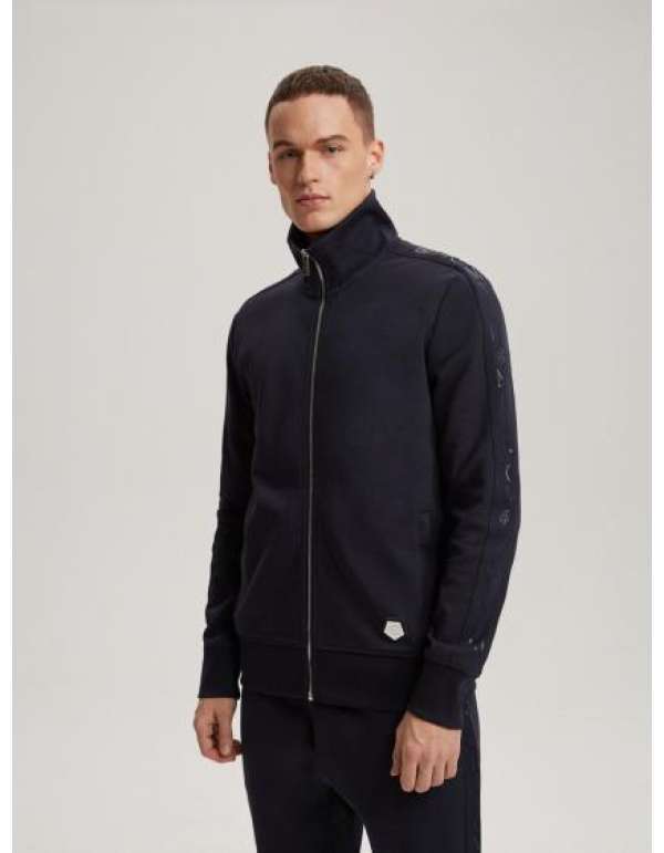 Férfi pulóver PRM TRACK 02 B1579 sötétkék