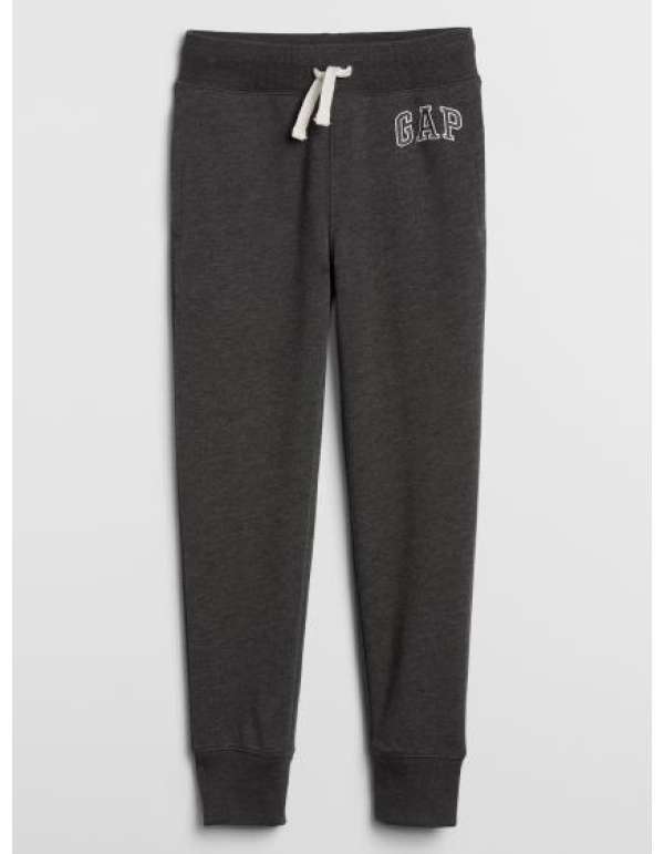 Gyerek melegítőnadrág fleece logós jogger nadrág