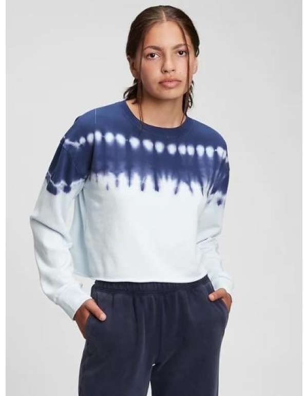 Tini pulóver kivágott cutoff