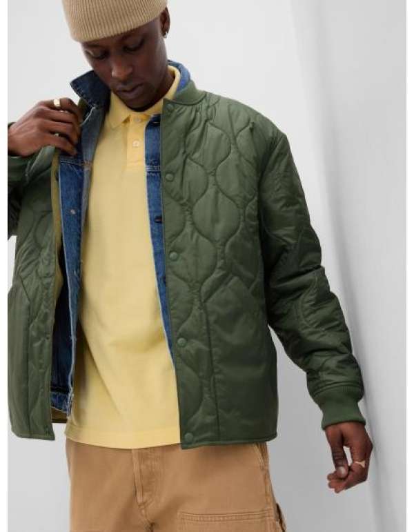 Könnyű steppelt kabát