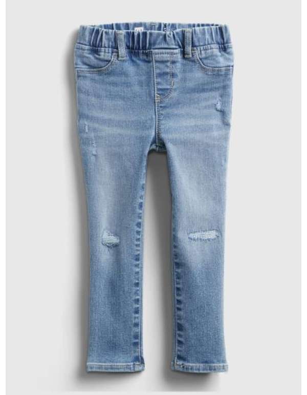 Gyerekek distressed jeggings sztreccs farmer