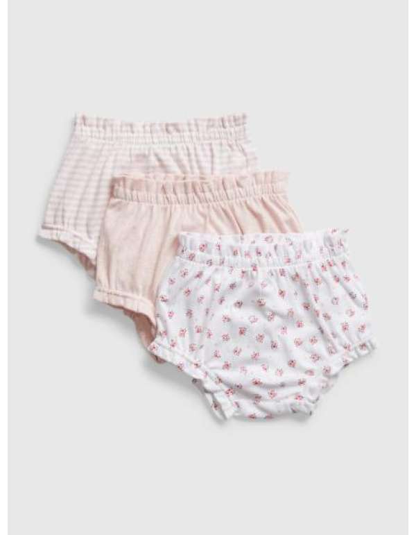 Baba felhúzható rövidnadrág, 3 db