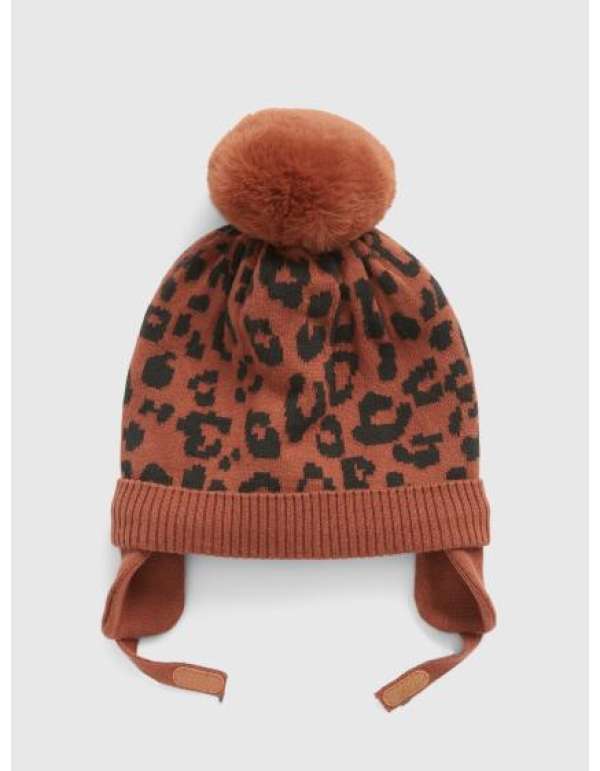 Baba leopárd sapka