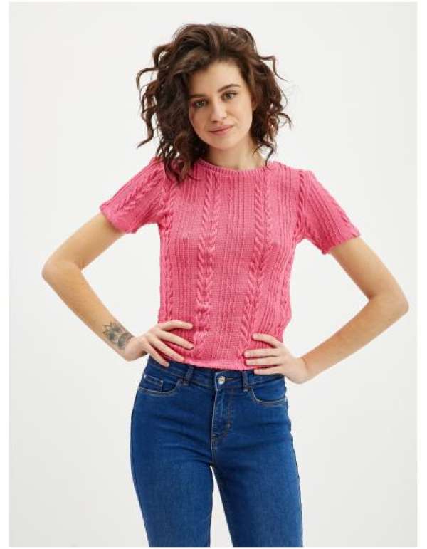 Rózsaszín női blúz