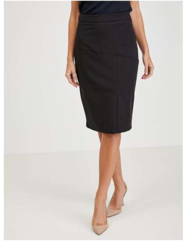 Fekete női hüvelyszoknya