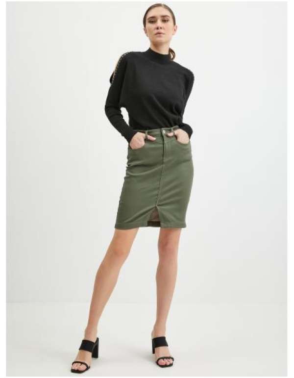 Fekete női kardigán szellőzőkkel