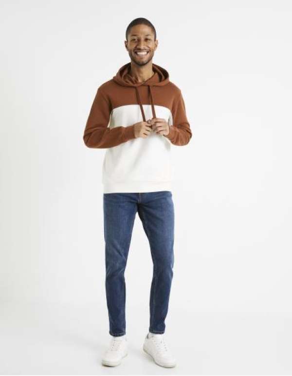 Debiding kéttónusú pulóver