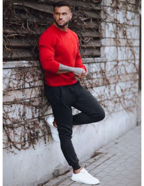 Férfi NATO tréningruha piros/fekete