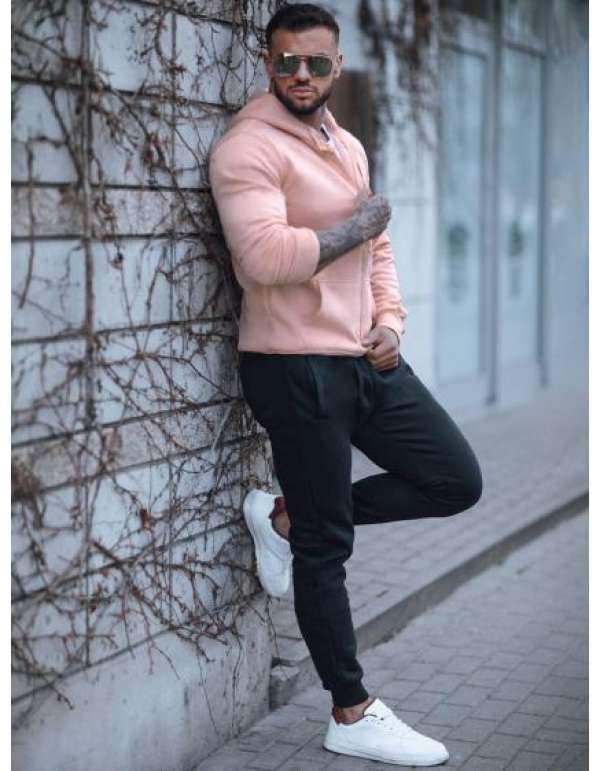 Férfi NATO melegítő rózsaszín/fekete