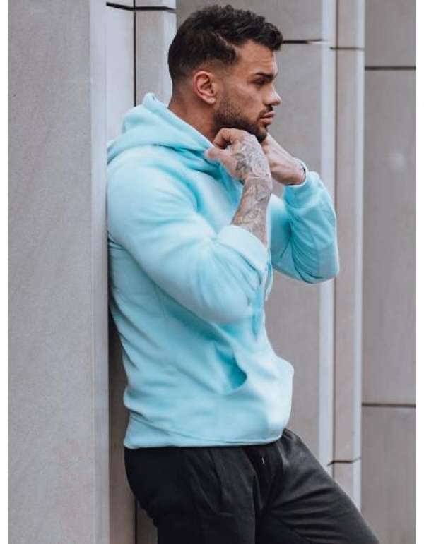 Férfi kapucnis pulóver VIMIA kék