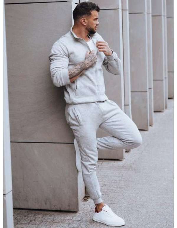 Férfi tréningruha SIKA világosszürke