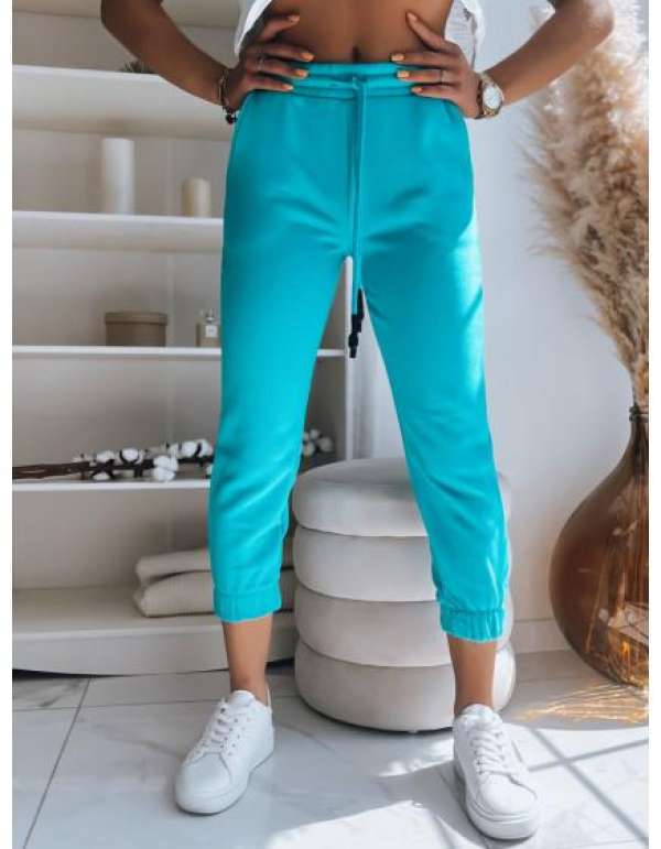 Női MADMAX tréningnadrág türkizkék