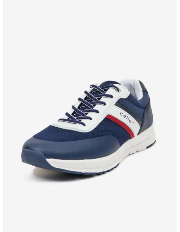 Sötétkék sport edzőcipő