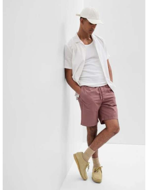 Elasztikus derekú rövidnadrág