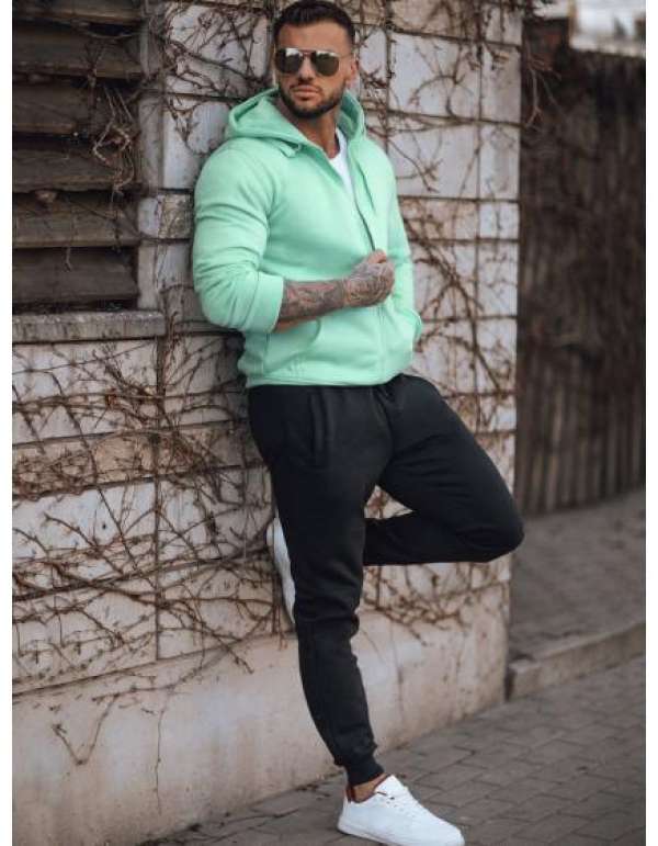 Férfi tréningruha KERAS menta fekete