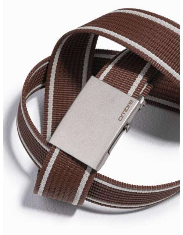 Férfi kéttónusú pergamen öv A820 barna