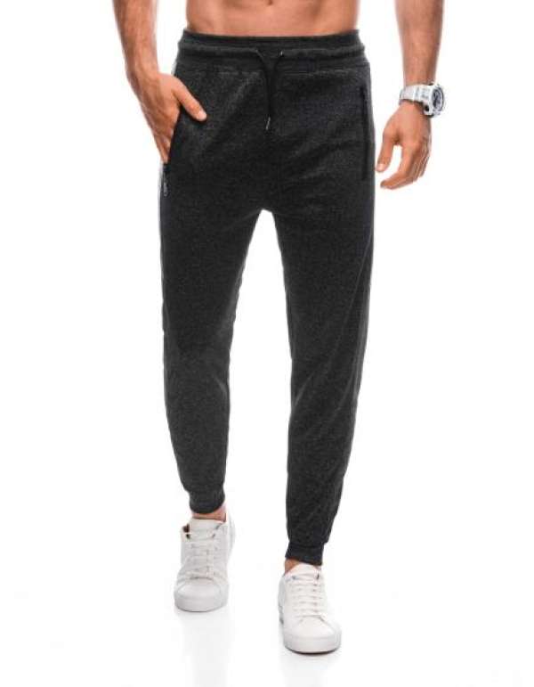 Férfi melegítőnadrág P1393 sötétszürke