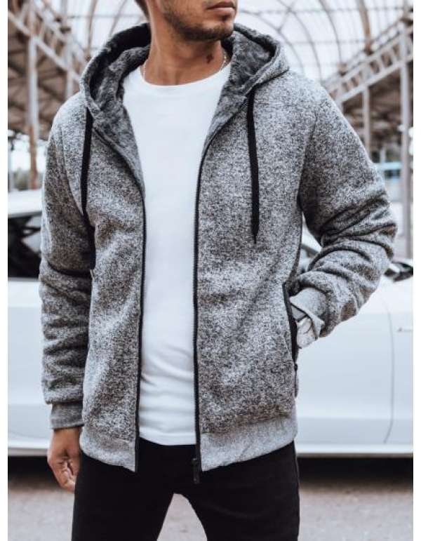 Férfi szigetelt kabát ITOS világosszürke