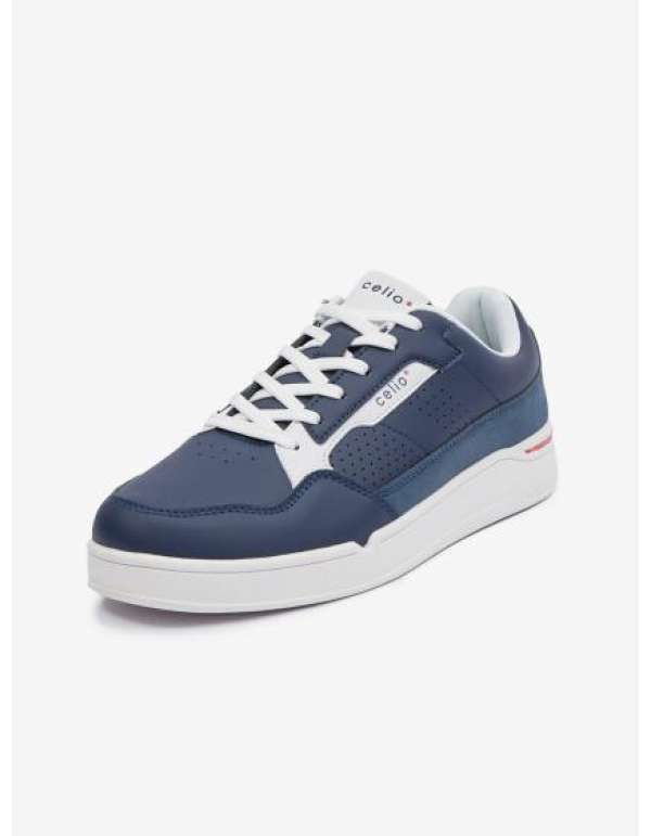 Sötétkék sportcipő