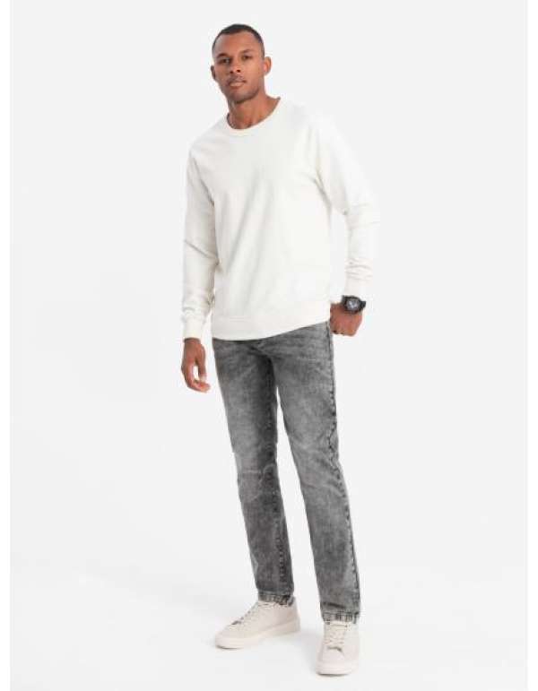 Férfi STRAIGHT LEG farmernadrág szürke