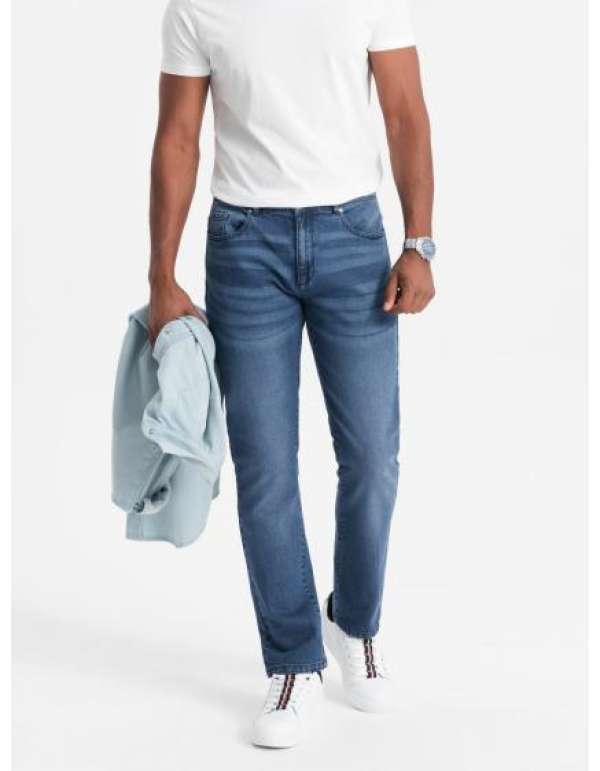 Férfi STRAIGHT LEG farmer kék színben