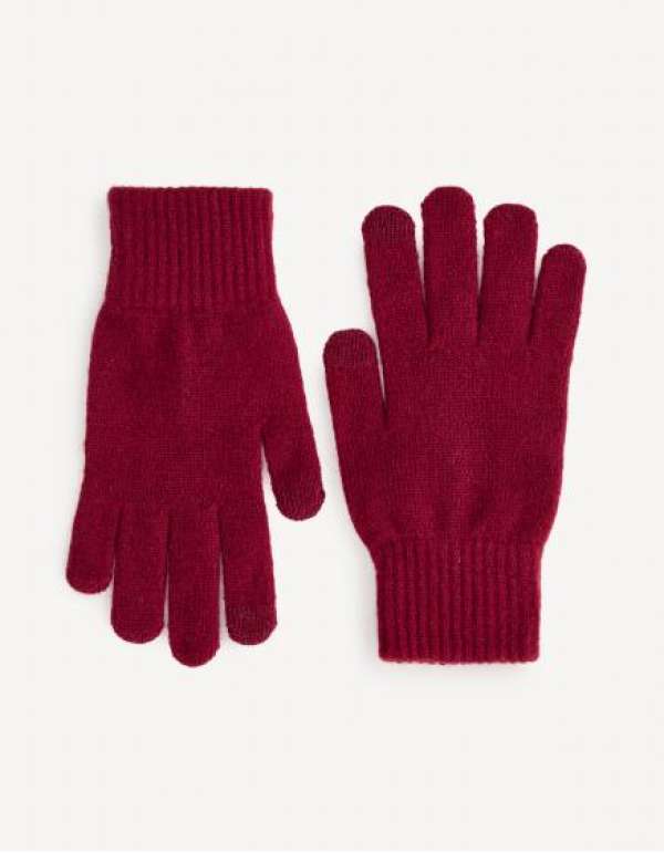 Miglight kesztyű burgundi