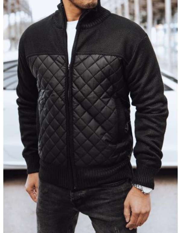 Férfi steppelt dzseki OPA fekete