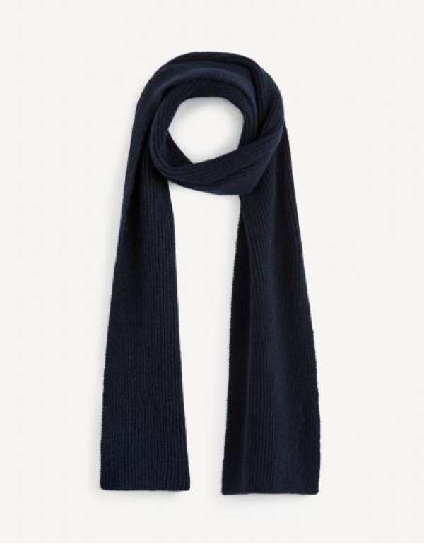 Viribs bordázott sál Sötét m