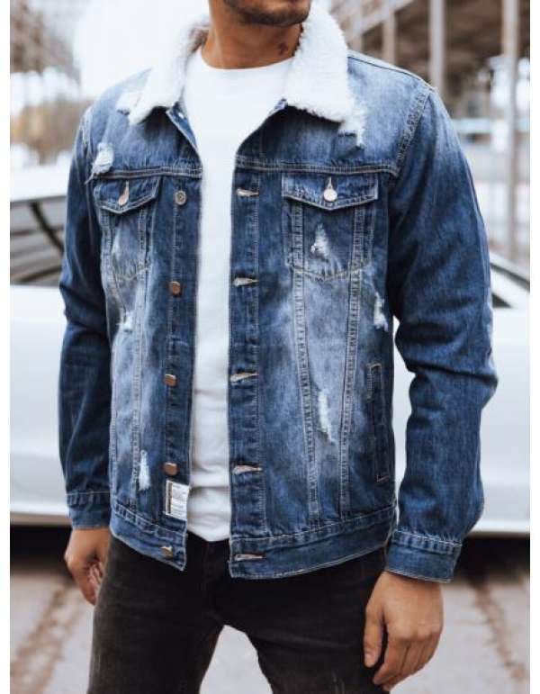 Férfi farmerdzseki LEVI kék