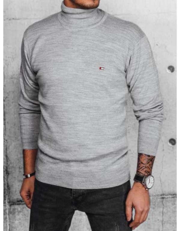 Férfi pulóver WIN szürke