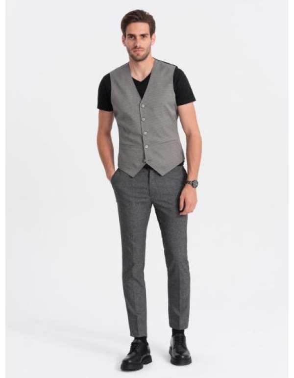 Férfi formaruha mellény V2 OM-BLZV-0111 szürke