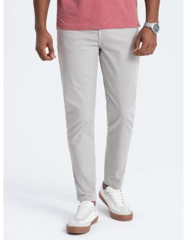 Férfi chino nadrág V2 OM-PACP-0151 szürke