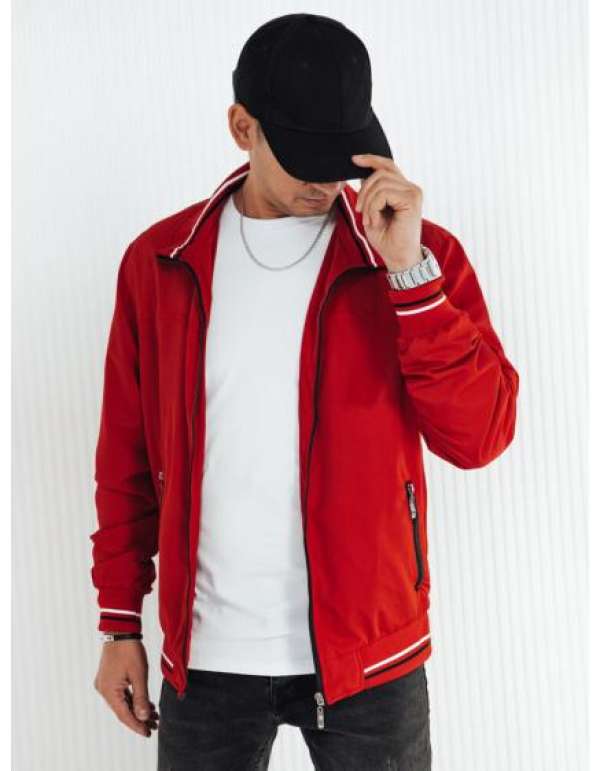 Férfi átmeneti kabát LETA piros