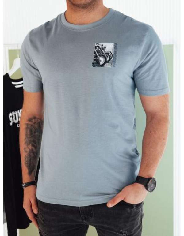 TEA kék férfi póló TEA kék