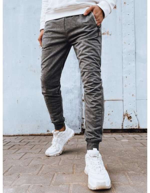 Férfi melegítőnadrág LIVAS világosszürke