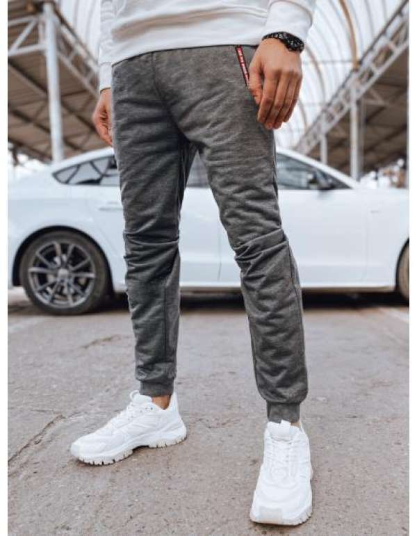 Férfi melegítőnadrág világosszürke