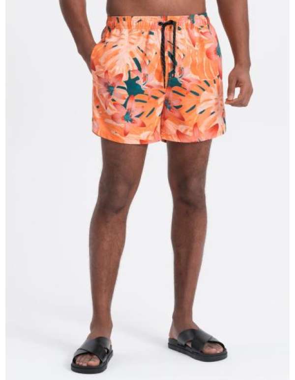 Férfi úszónadrágV1 OM-SRBS-0140 narancssárga