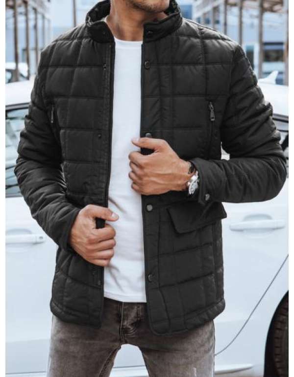 Férfi átmeneti kabát LIVA fekete