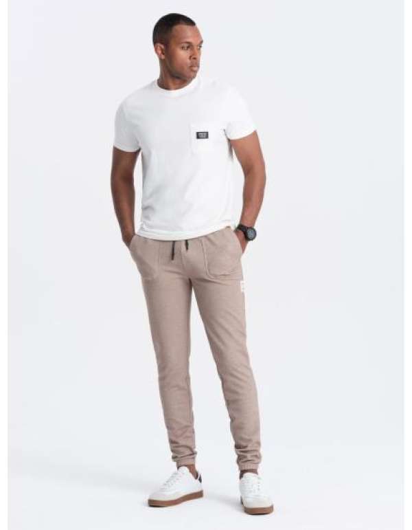 Férfi V2 OM-PASK-0211 melegítőnadrág kávé