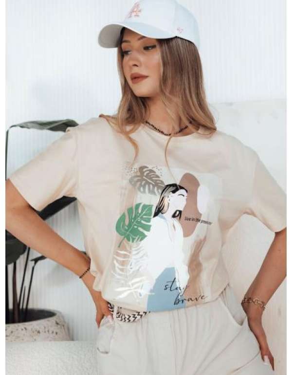 BRAVIS barack női póló