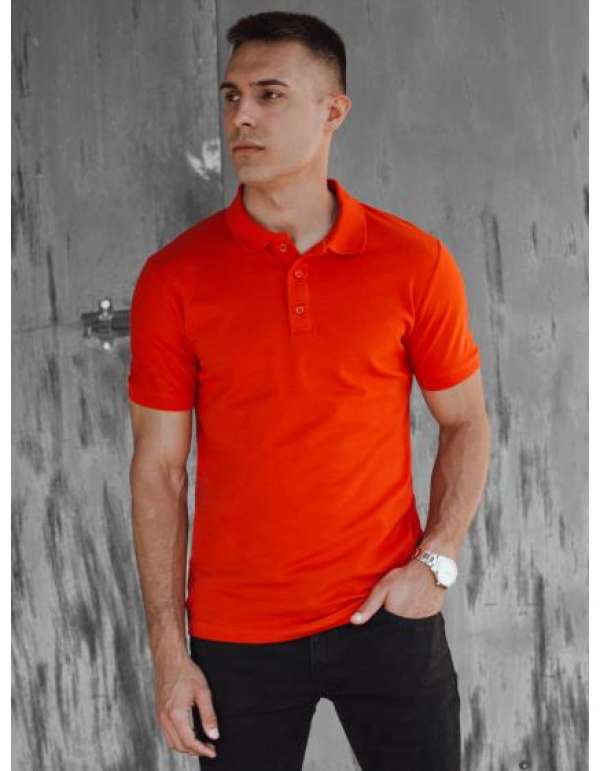 Férfi póló ing GIBA narancssárga