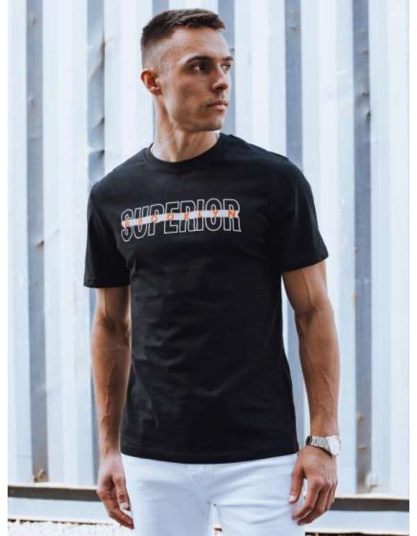 Férfi póló SONA nyomtatással fekete