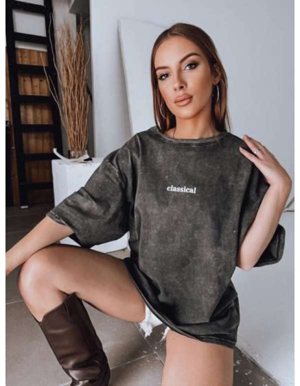 CLASSICAL női póló grafit