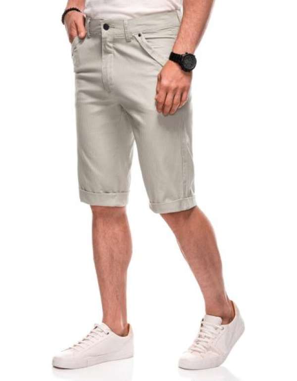 Férfi chino rövidnadrág W504 bézs