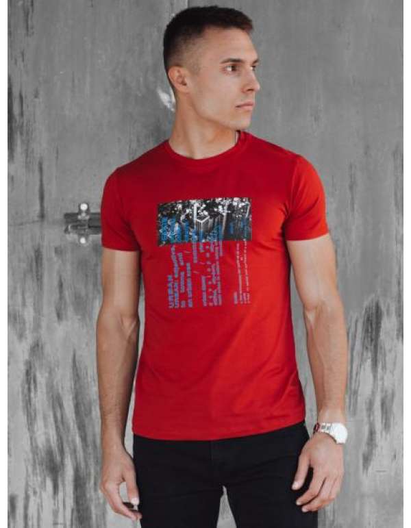 Férfi póló KAR piros