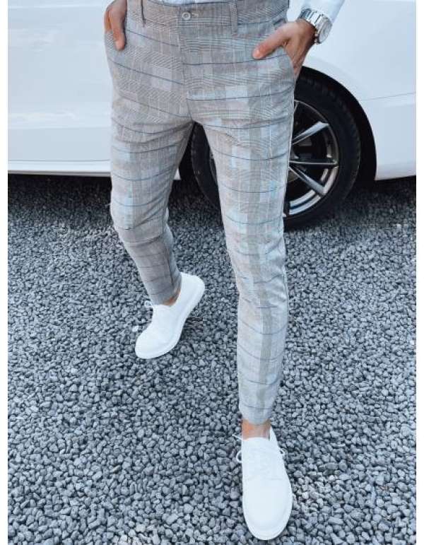 Férfi nadrág RETA világosszürke